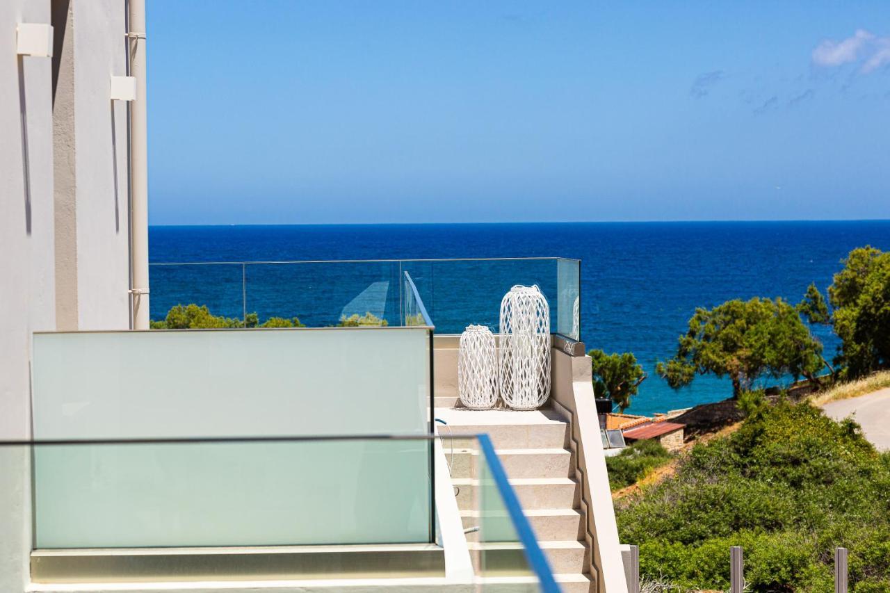 Lagoon Seaside Villa, Sumptuous Retreat,By Thinkvilla Pánormos Zewnętrze zdjęcie