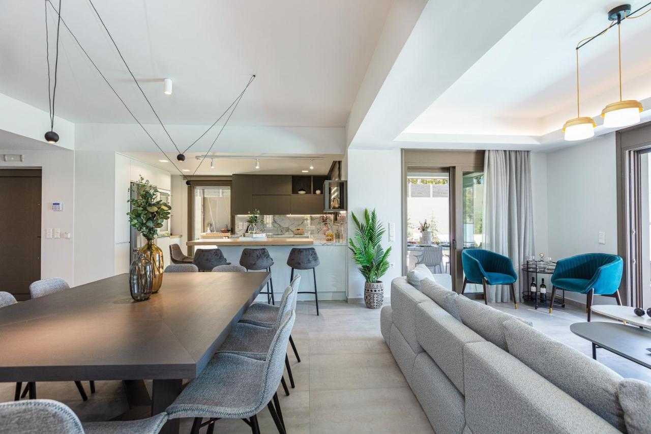 Lagoon Seaside Villa, Sumptuous Retreat,By Thinkvilla Pánormos Zewnętrze zdjęcie